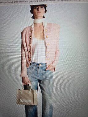 100% Authentic Balmain open tote bag NWT